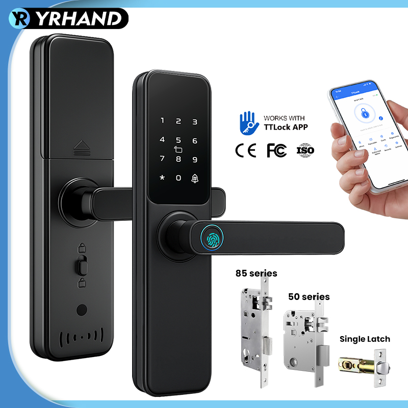 Smart Home Dashboard - Bluetooth TTLock App Fingerprint Lock Cerradura