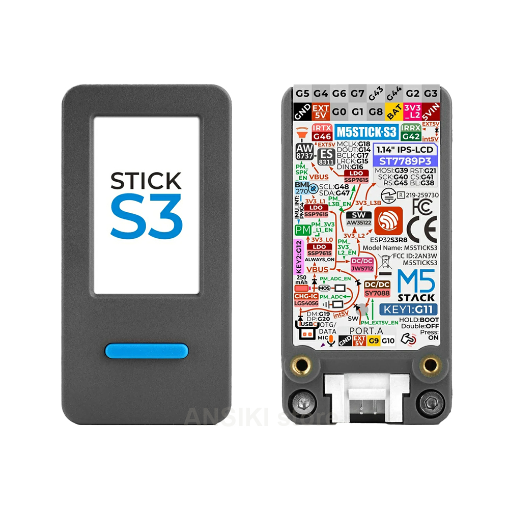 Smart Home Dashboard - M5Stack M5StickS3 ESP32-S3 IoT Development Kit