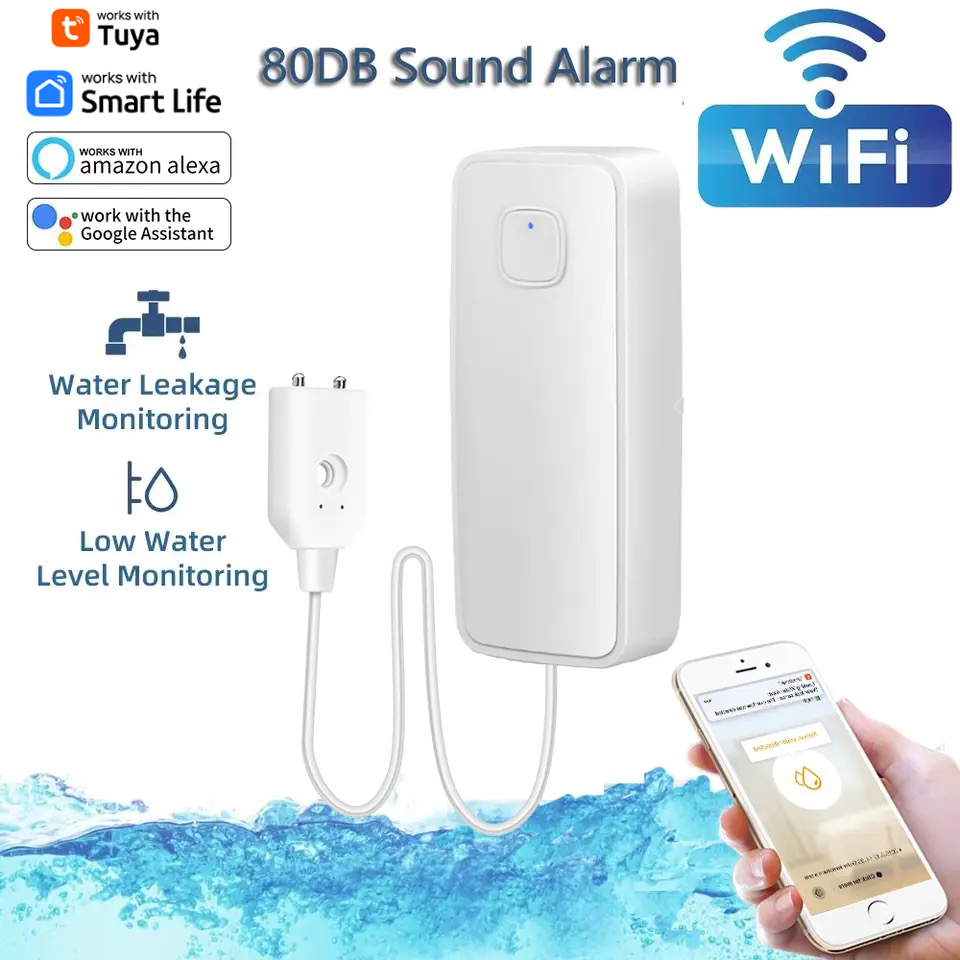 Wifi Water Sensor - Tuya WiFi Smart Water Leak Sensor