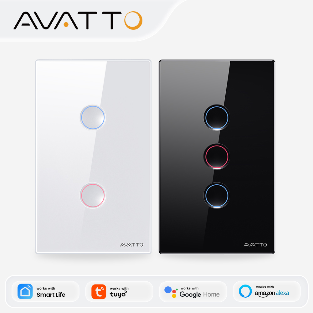 Smart Home For Living - AVATTO 1/2/3/4 Gang ZigBee Smart Light