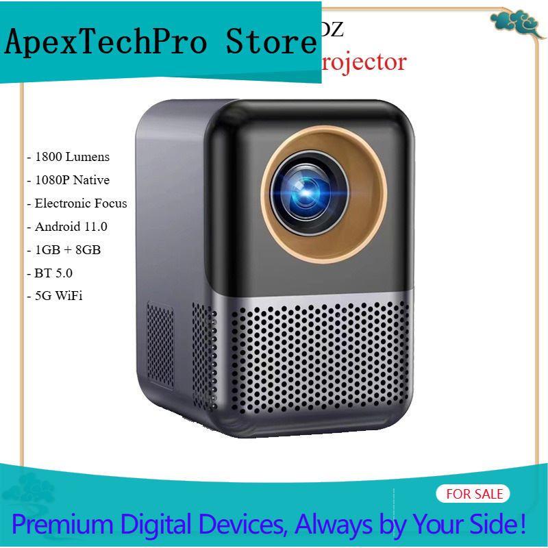 Smart Home X10 - ApexTPXIAOQIAODZ Portable 4K Projector Home Theater