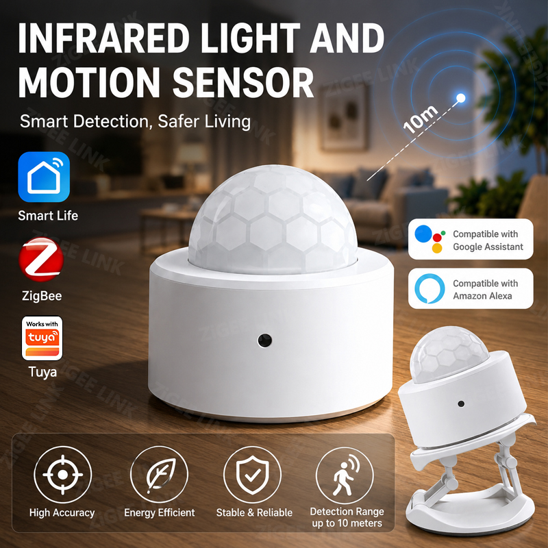 Zigbee Gateway - ZigBee 3.0 PIR Motion Sensor Wireless