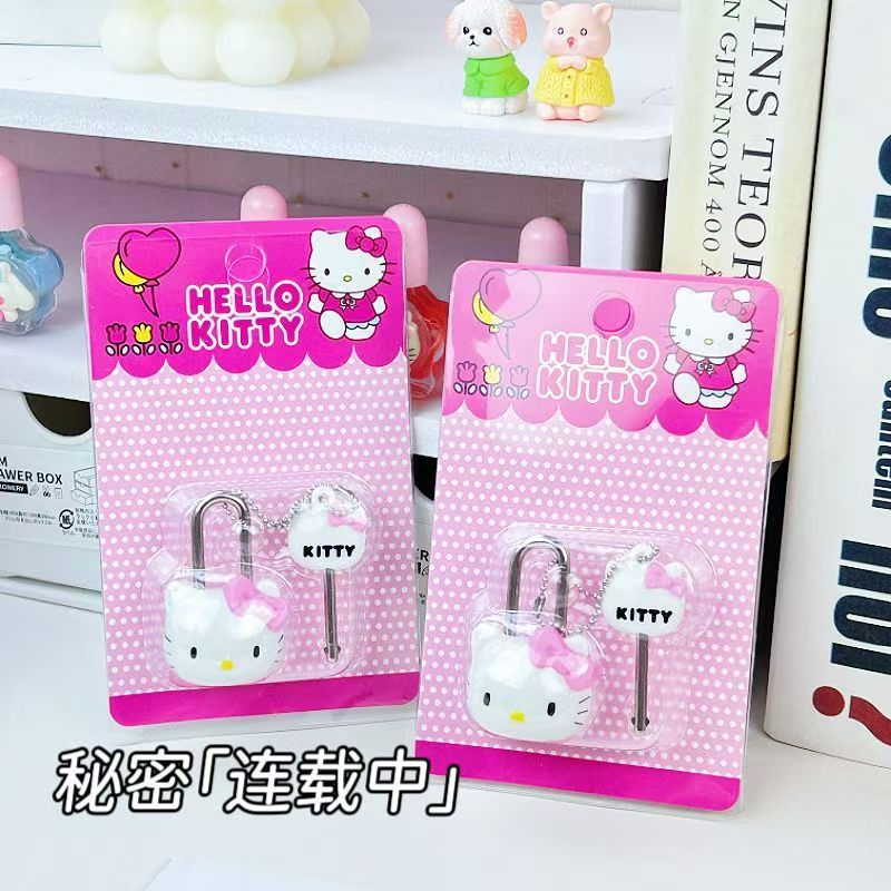 Smart Home Key - Sanrio HelloKitty Cartoon Padlock Kawaii Girl