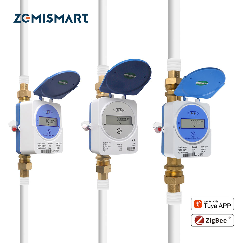 Smart Home For Living - Zemismart Zigbee Smart Ultrasonic Water Meter