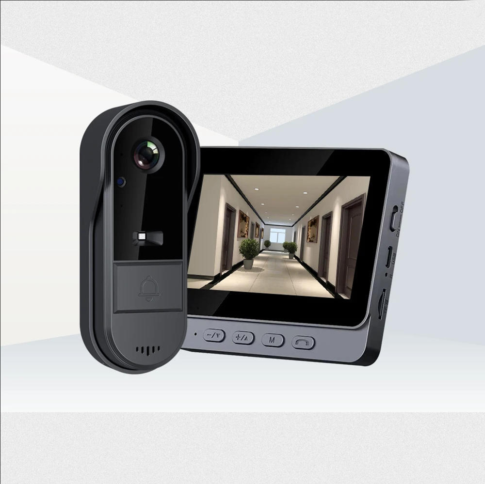 Wire-Free 2.4G Smart Doorbell  - Smart Home Video Doorbell Installation review and price