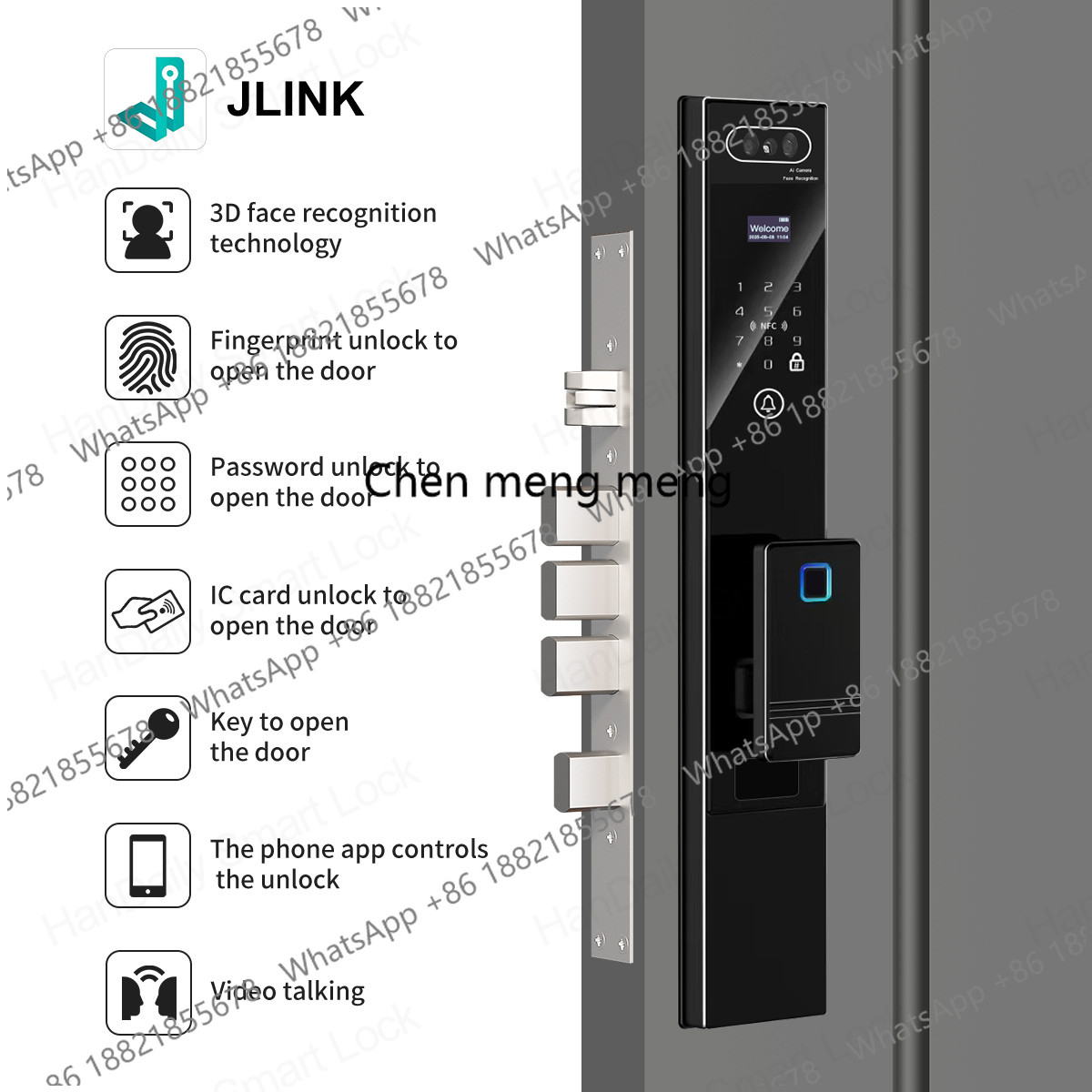 Handaily Fingerprint Video Int - Smart Home Video Doorbell Installation review and price