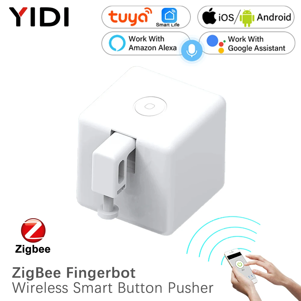 Smart ZigBee Fingerbot Wireles - Smart Home Z Wave review and price
