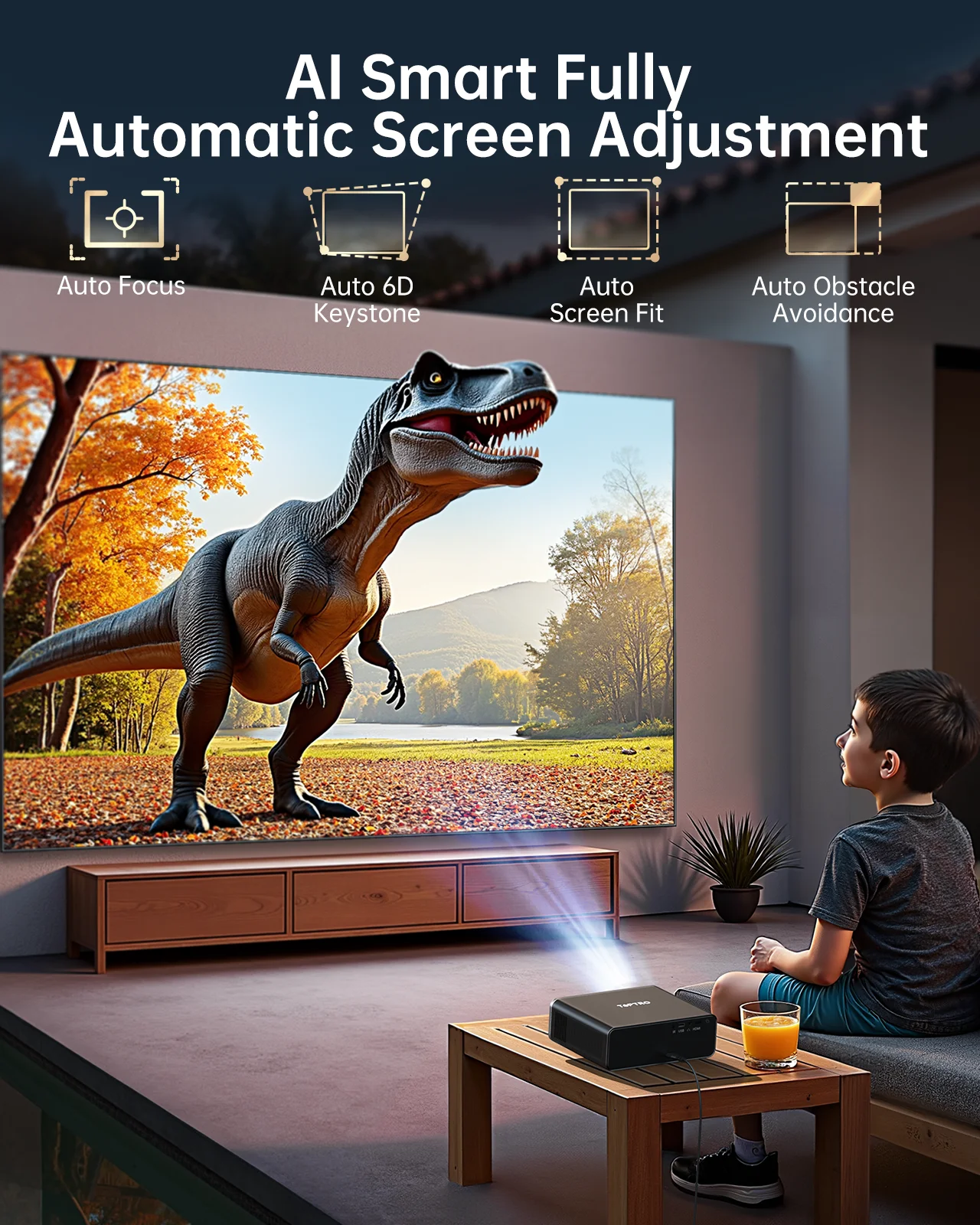 ApexTPTOPTRO 4K Projector 1000 - Smart Home X10 review and price