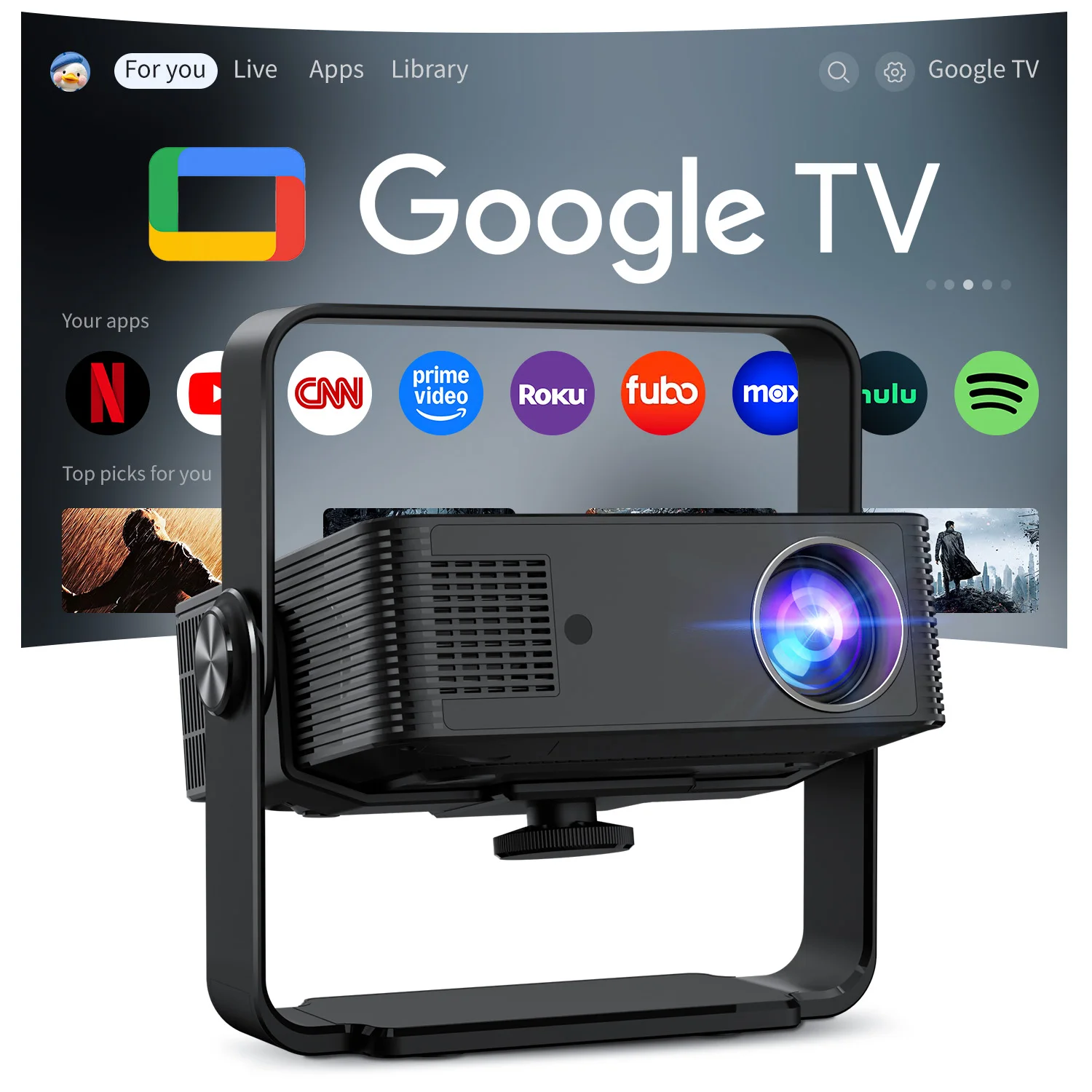 ApexTPXnano 4K Portable Projec - Smart Home X10 review and price
