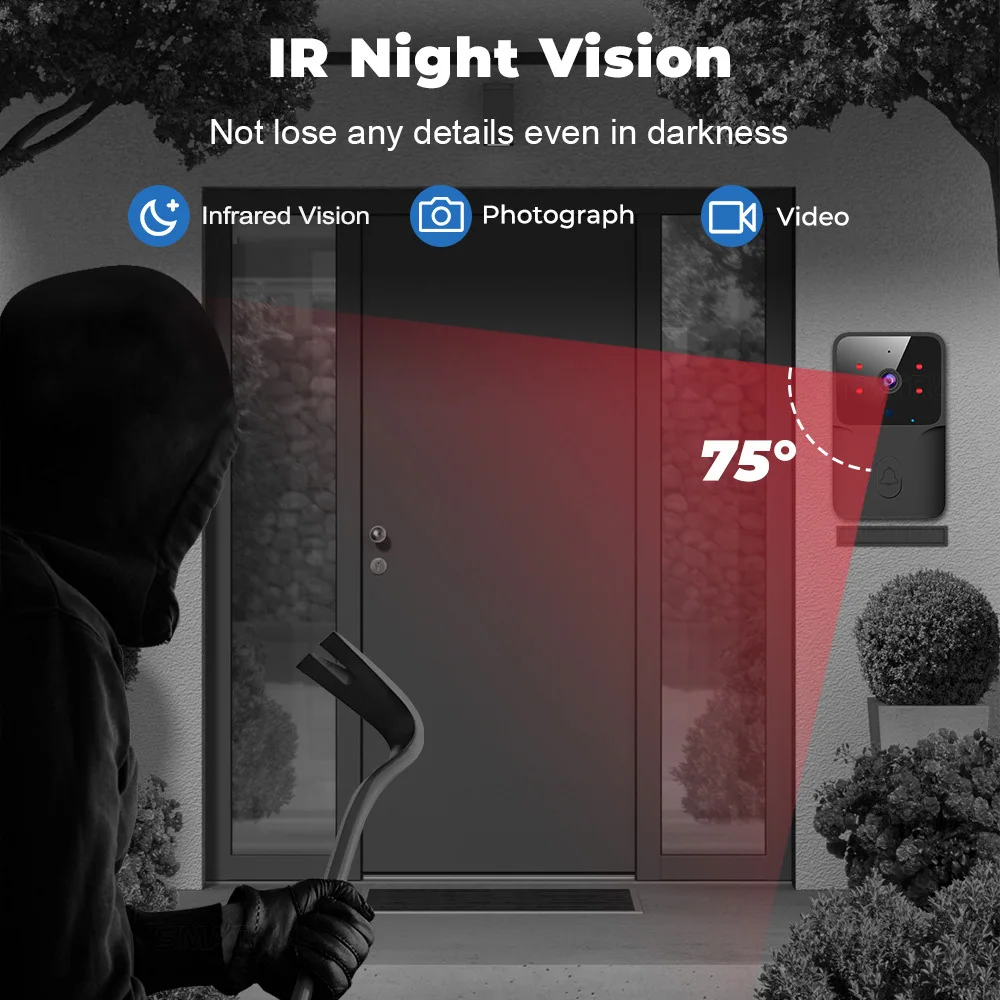2026 WiFi Video Doorbell 1080P - Smart Home Video Doorbell review and price