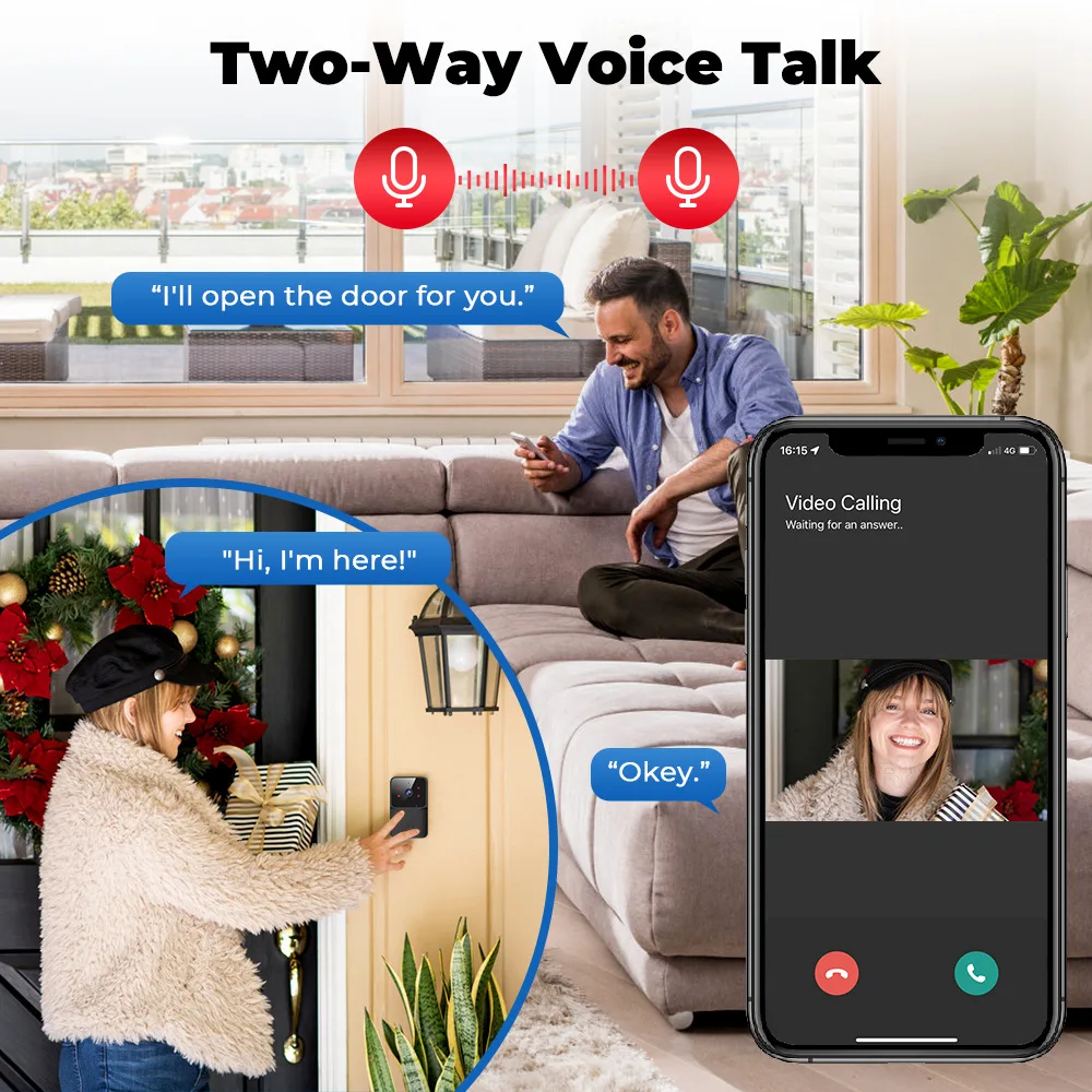 2026 WiFi Video Doorbell 1080P - Smart Home Video Doorbell review and price