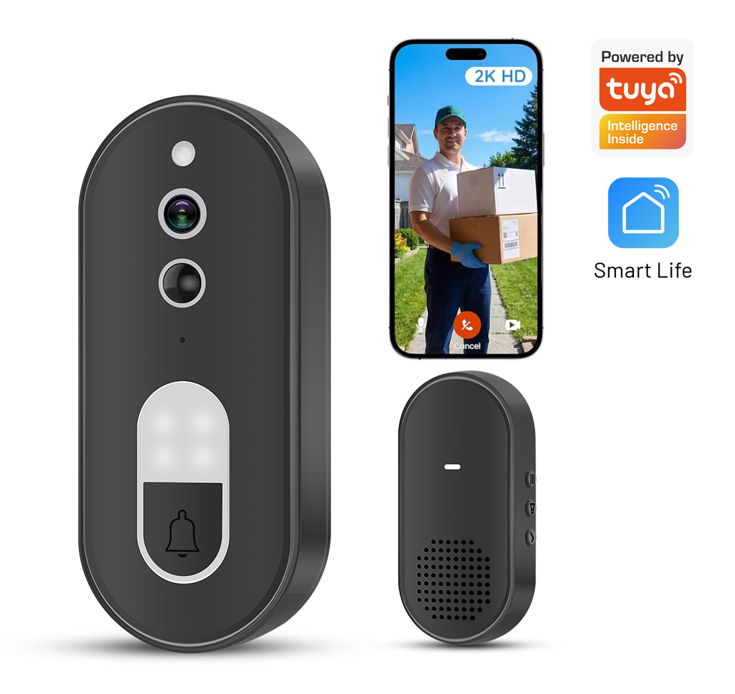 Tuya 1080P HD Wireless WiFi Vi - Smart Home Video Doorbell review and price
