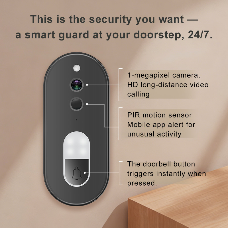 Tuya 1080P HD Wireless WiFi Vi - Smart Home Video Doorbell review and price