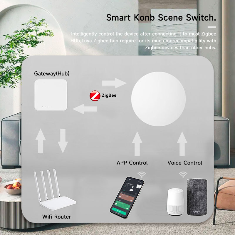 Tuya ZigBee Smart Wireless But - Tuya Smart Switch review and price