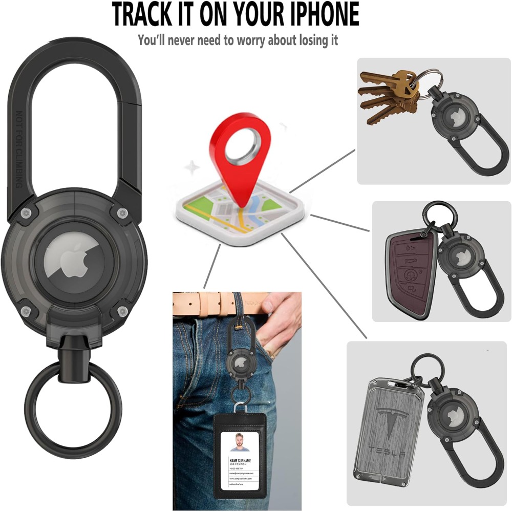 For AirTag Holder Keychain,All - Smart Home Dashboard review and price