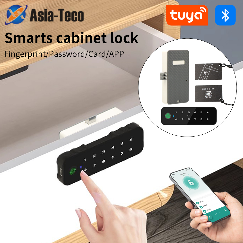 Tuya Bluetooth Smart Wood Cabi - Smart Home Key review and price