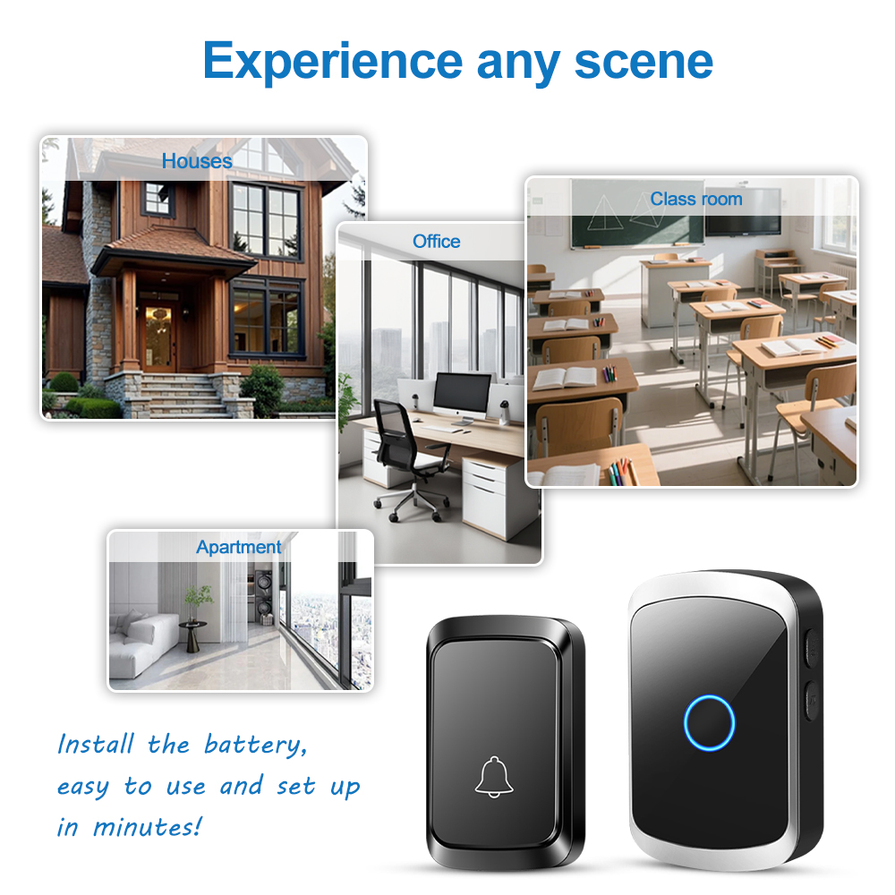 Smart Wireless Doorbell Door C - Smart Home Theater review and price