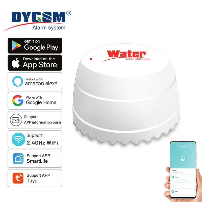 Tuya WiFi Water Leak Detector  - Wifi Water Sensor review and price