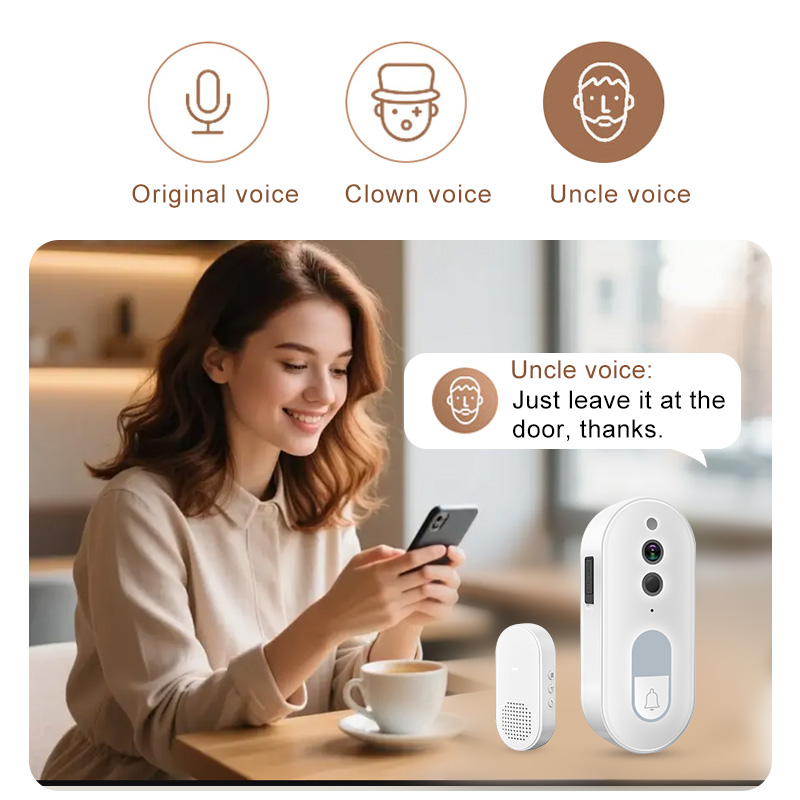 Tuya Smart Video Doorbell Wire - Smart Home Video Doorbell review and price
