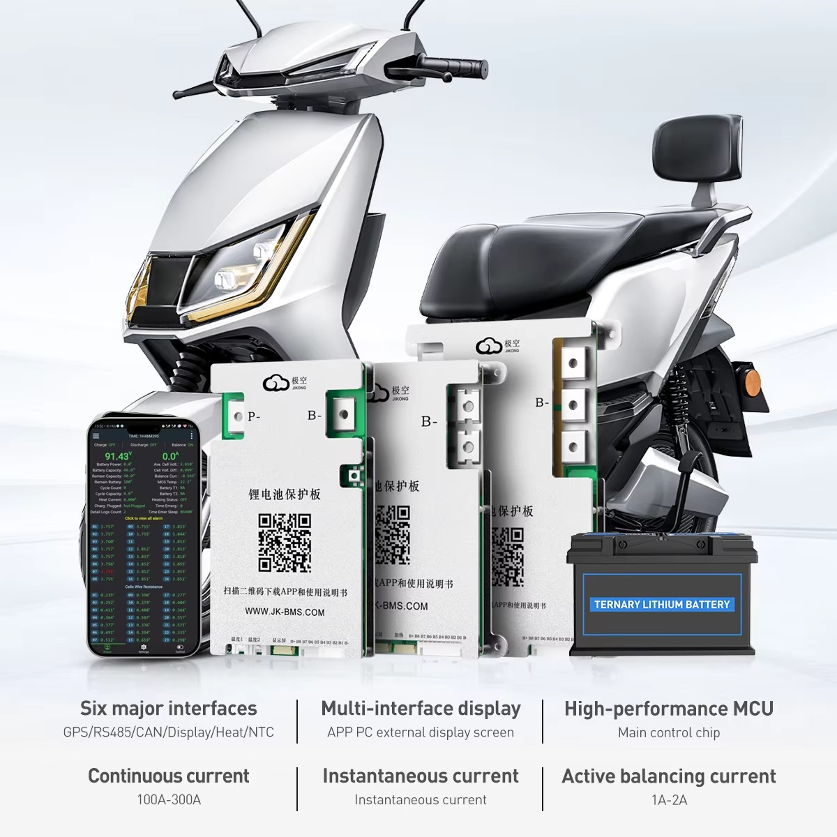 JIKONG JK-B2A24S30P 300A Activ - Smart Home Key review and price