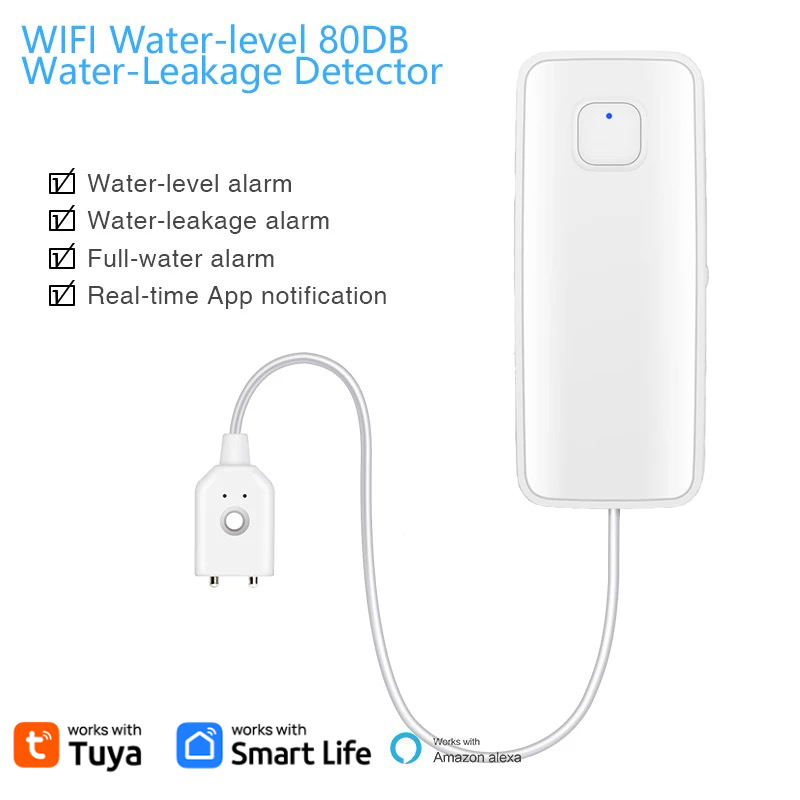 Tuya WiFi Smart Water Leak Sen - Wifi Water Sensor review and price