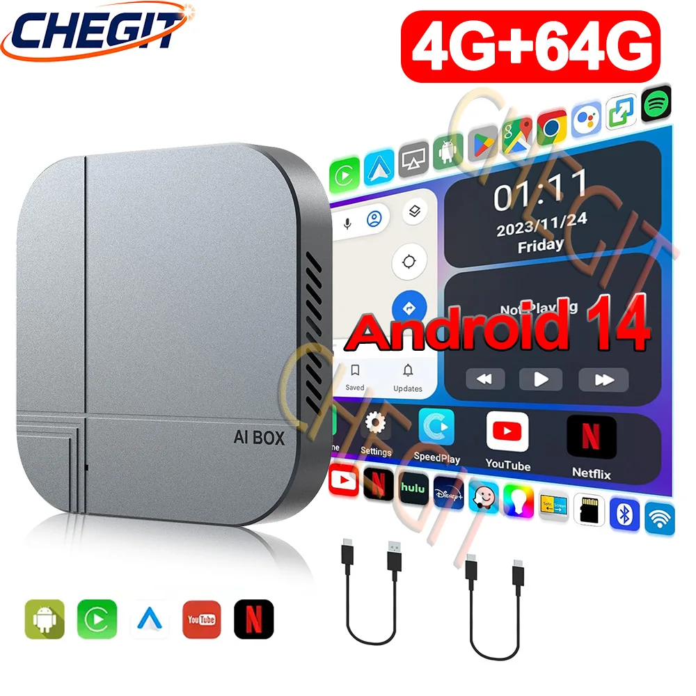 Android14 Smart AI Box 4G+64G/ - Smart Home Tv review and price