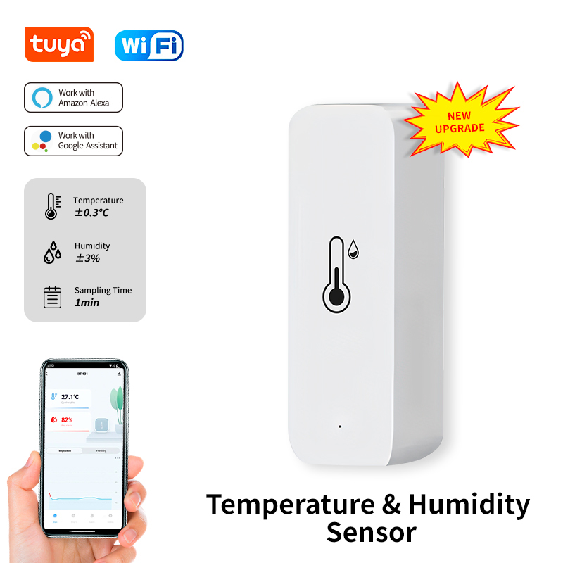 Tuya WiFi Temperature and Humi - Smart Home Furniture review and price