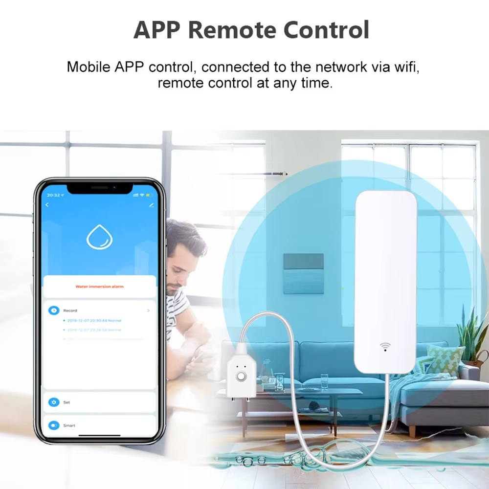 ZigBee WiFi Water Leak Sensor  - Wifi Water Sensor review and price