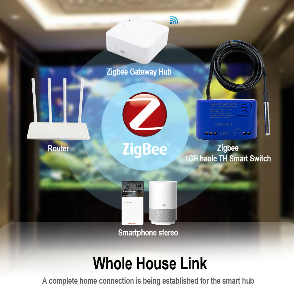 Zigbee Temperature Smart Switc - Smart Home Z Wave review and price