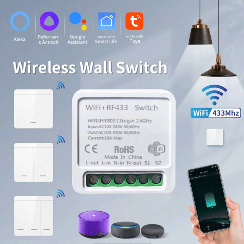 Tuya WiFi Smart Light Switch S - Smart Home Web review and price