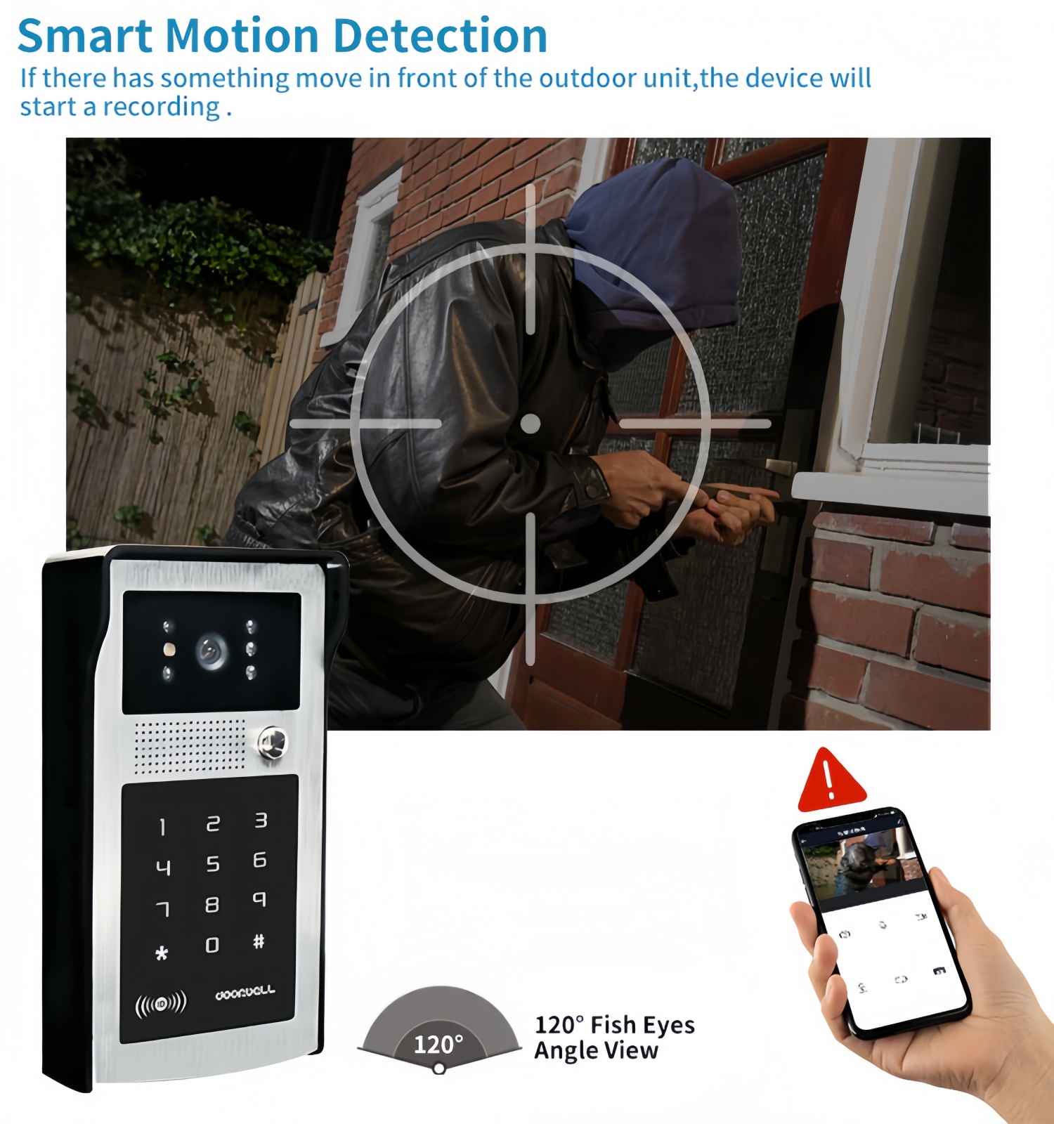 TUYA WIFI video intercom doorb - Smart Home Video Doorbell review and price
