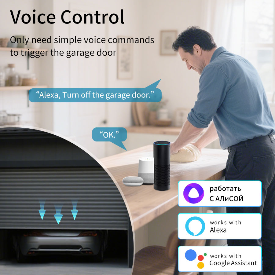 Tuya Smart WiFi or Zigbee Gara - Smart Home Web review and price