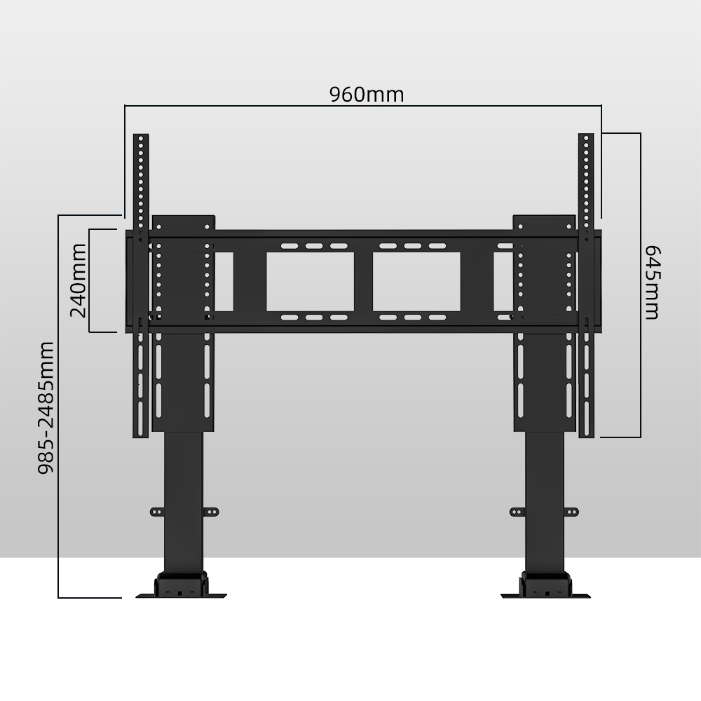 Electric Height Adjustable 65- - Smart Home Theater review and price