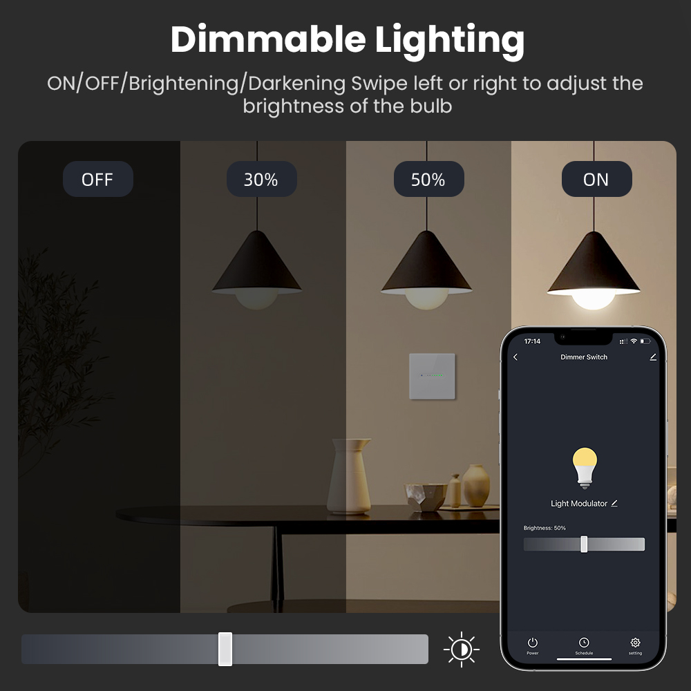 AVATTO WiFi 1/2 Gang Smart Dim - Smart Home Web review and price