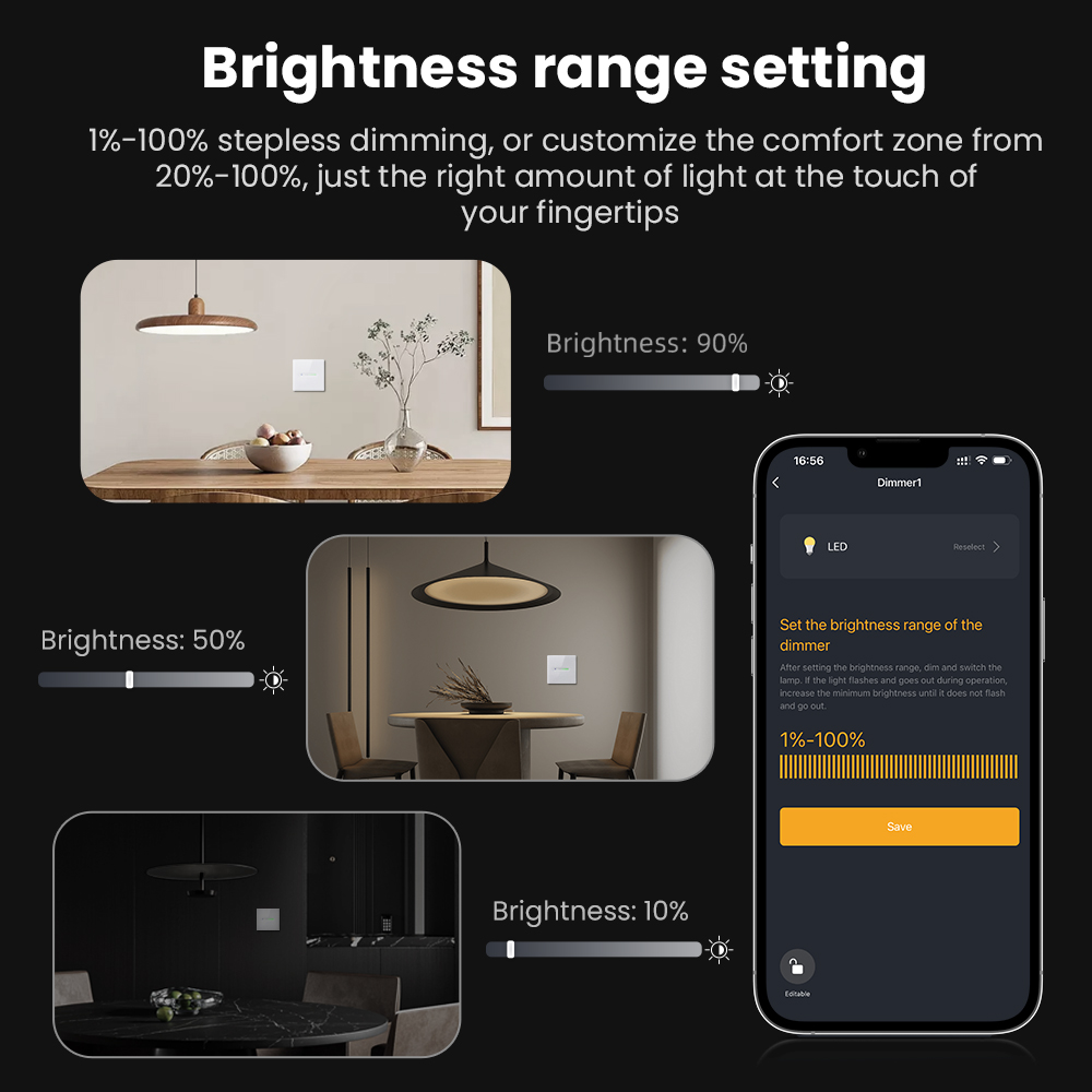 AVATTO WiFi 1/2 Gang Smart Dim - Smart Home Web review and price