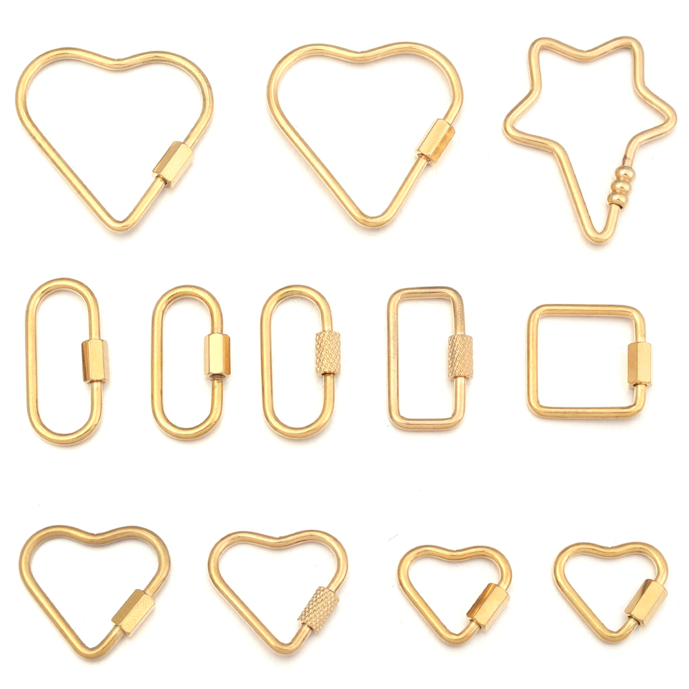 2pcs Gold Stainless Steel Hear - Smart Home Key review and price
