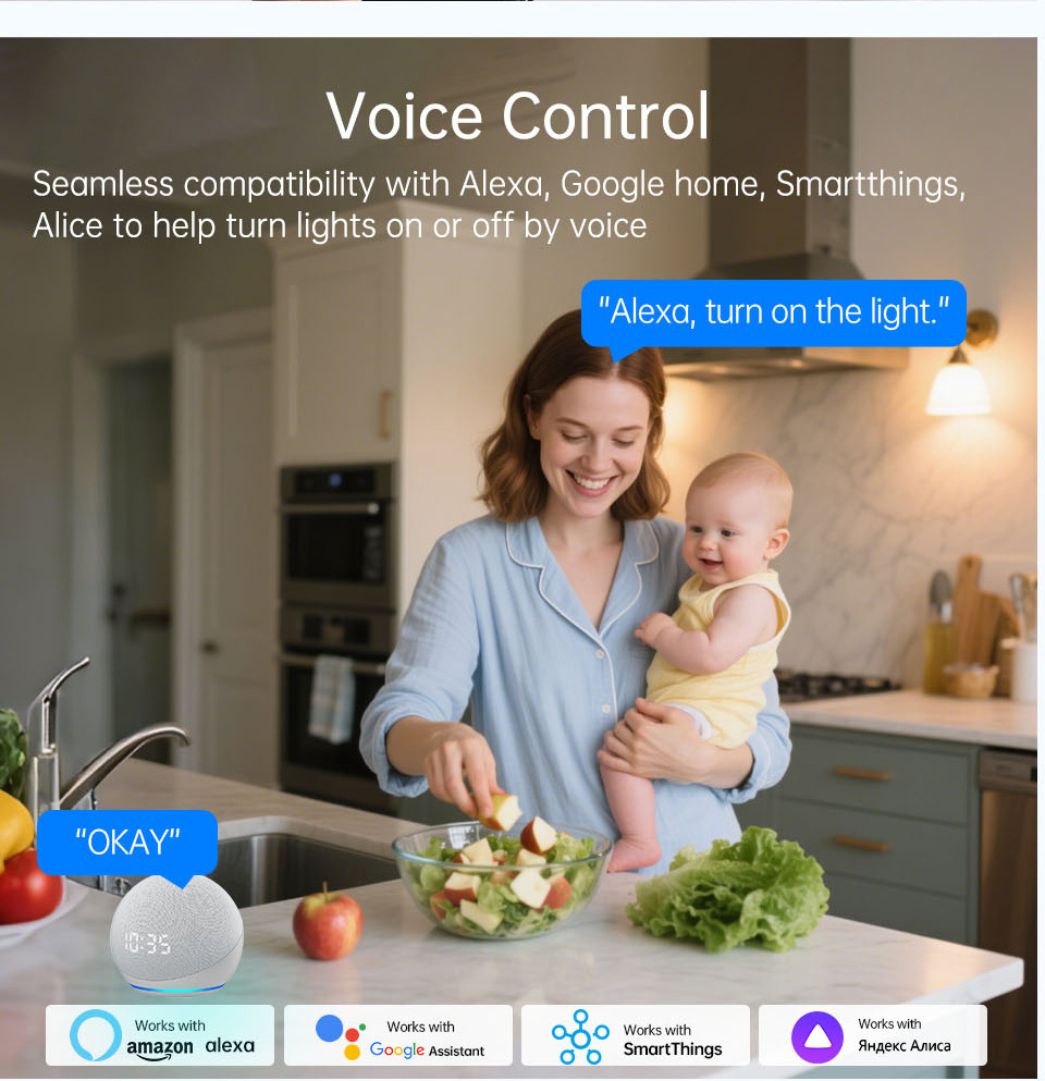 1 2 3 4 Gang WiFi RF 433mhz To - Tuya Smart Switch review and price