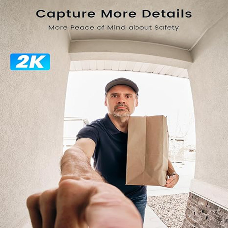 ieGeek 2K Doorbell Camera Wire - Smart Home Video Doorbell review and price