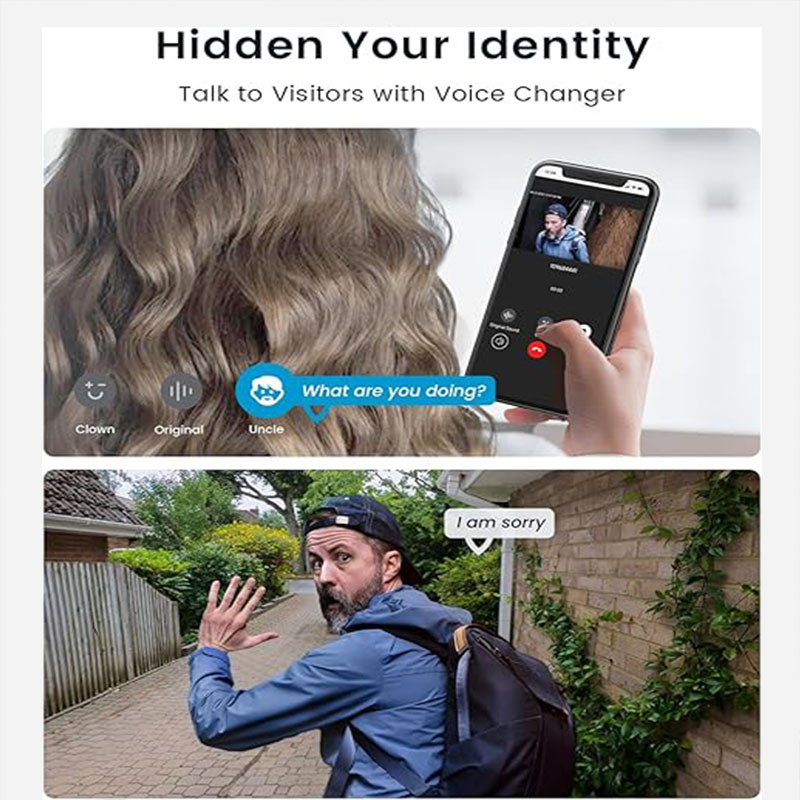 ieGeek 2K Doorbell Camera Wire - Smart Home Video Doorbell review and price