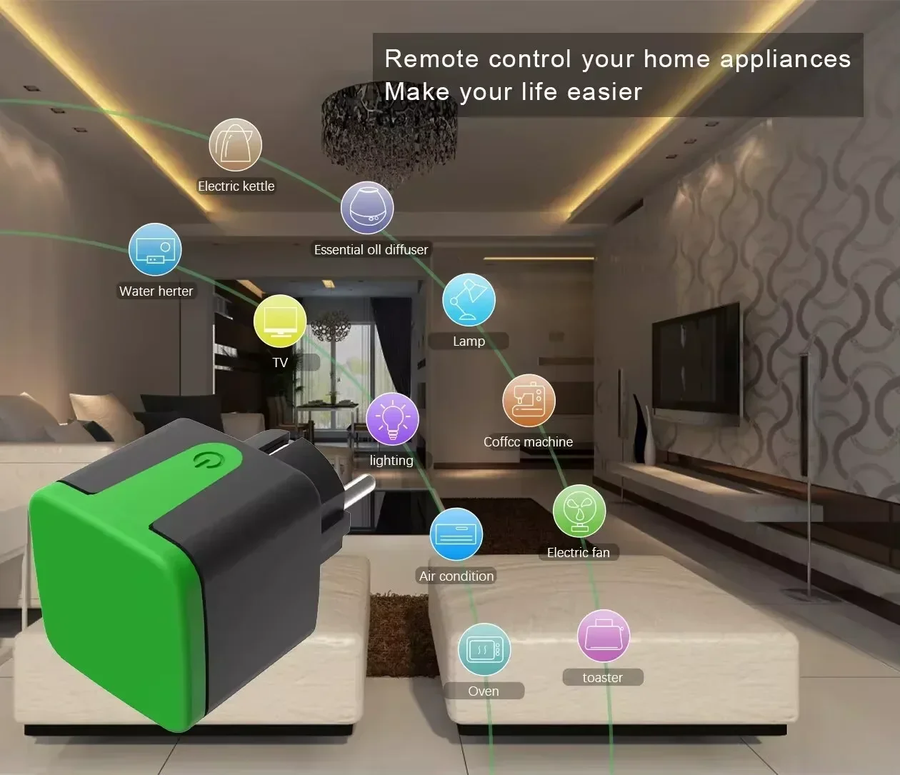 Tuya EU 16A WiFi Smart Waterpr - Smart Home For Living review and price