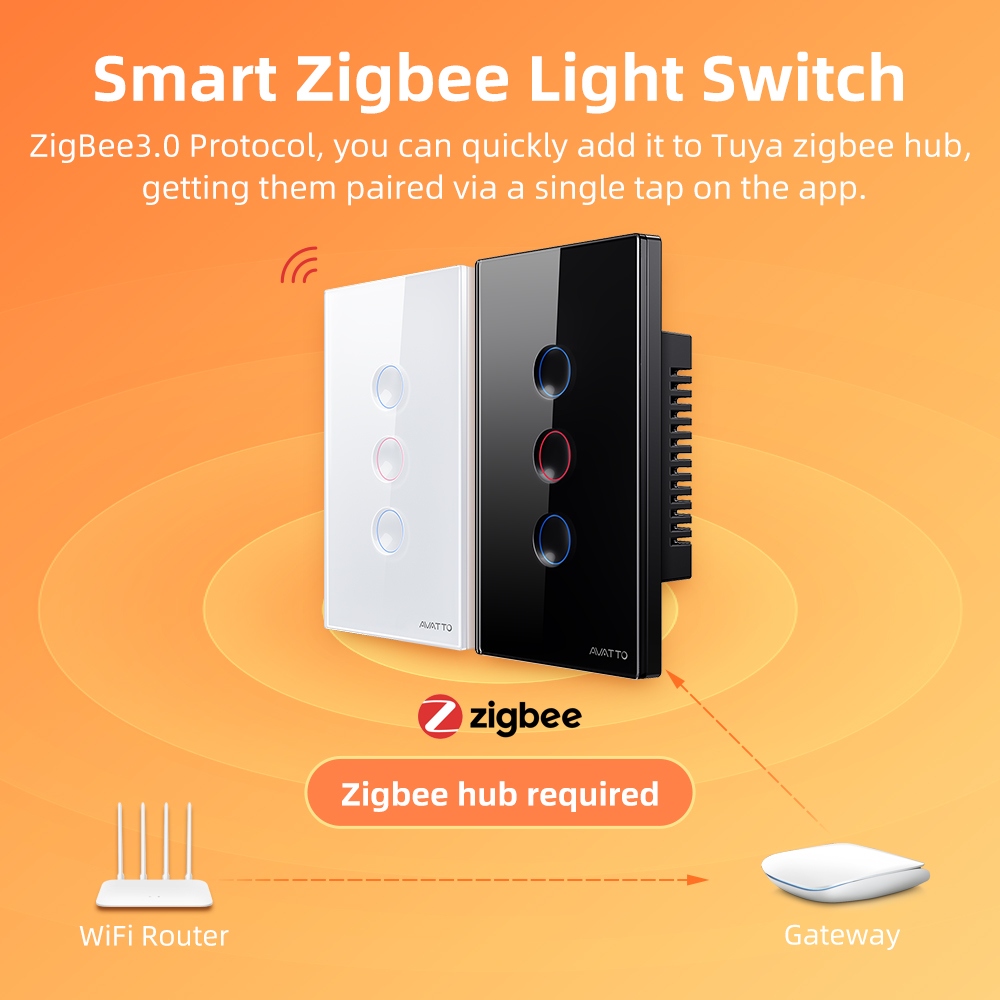 AVATTO 1/2/3/4 Gang ZigBee Sma - Smart Home For Living review and price
