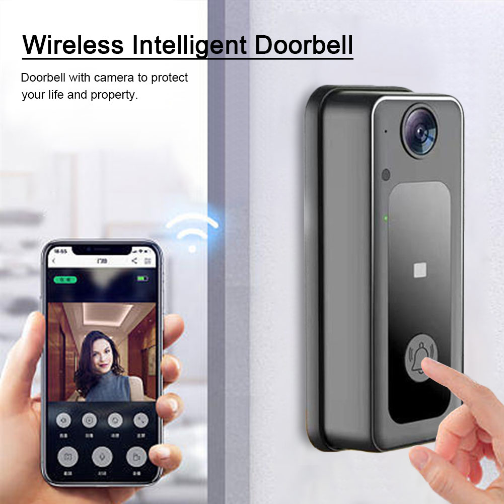 Wireless Camera Doorbell Two-W - Smart Home Video Doorbell review and price