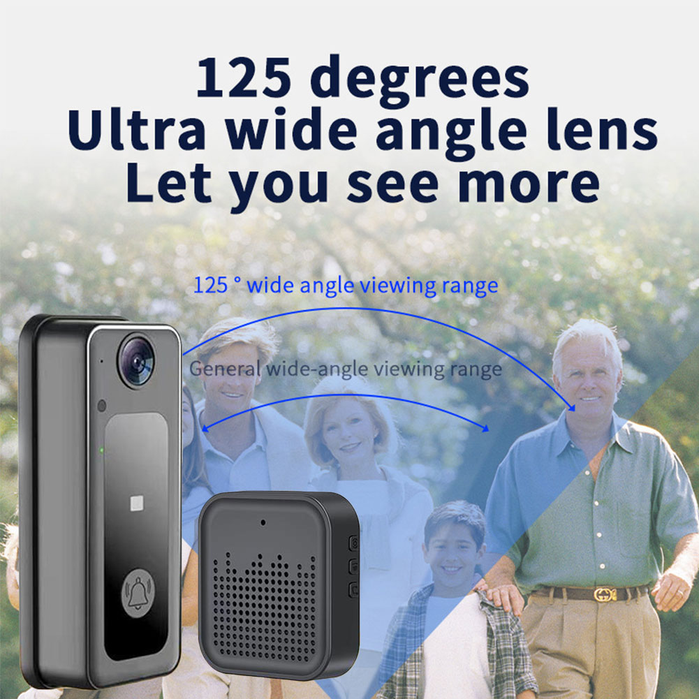 Wireless Camera Doorbell Two-W - Smart Home Video Doorbell review and price