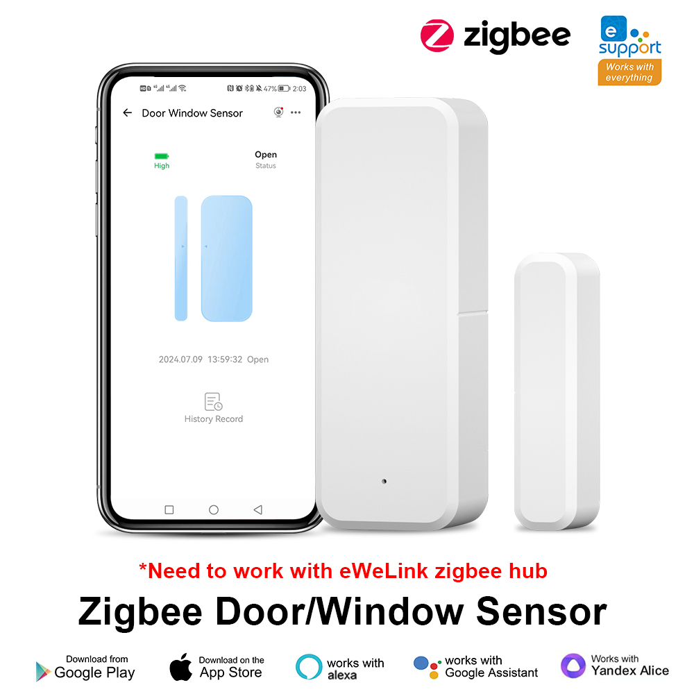 ZigBee Door Window Sensor eWeL - Smart Home Tablet review and price