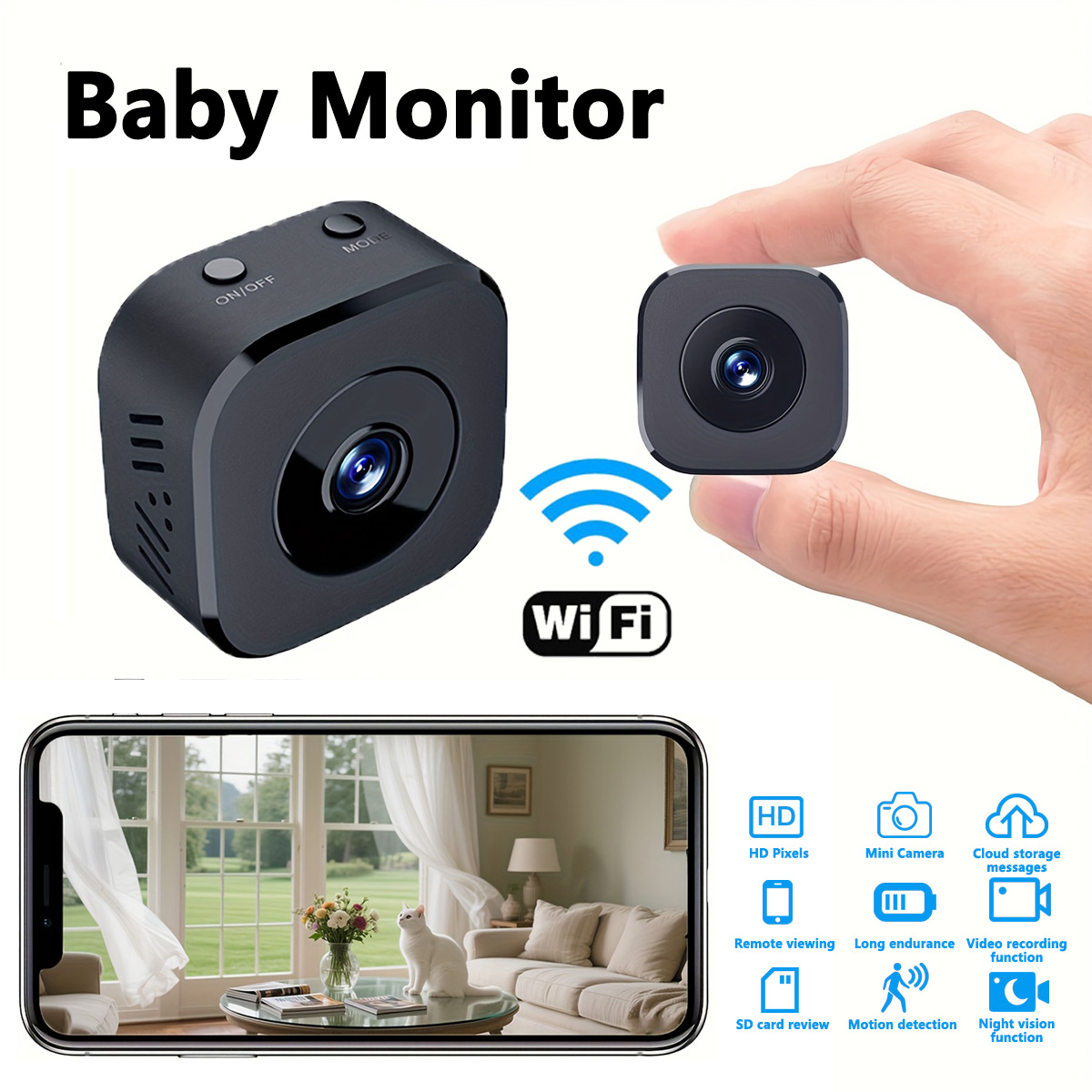 1080P HD Mini WiFi Camera Indo - Security Ip Camera review and price