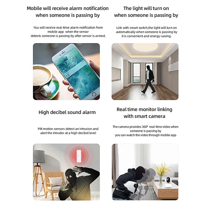 Tuya WiFi Zigbee PIR Motion Se - Smart Home Web review and price