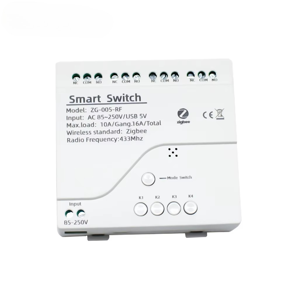Tuya 4CH Zigbee Switch Relay M - Zigbee Gateway review and price