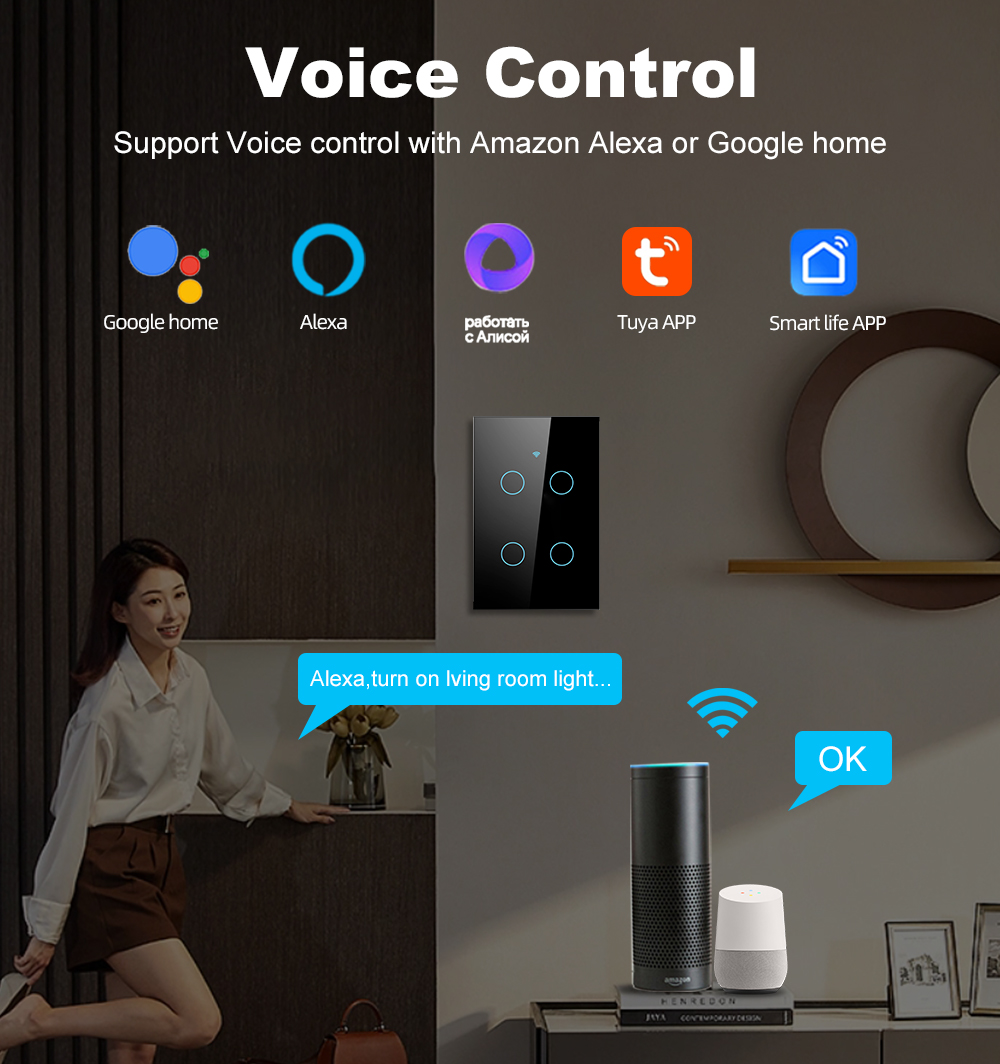 Smart Life Wifi+Bluetooth Touc - Smart Home Dashboard review and price