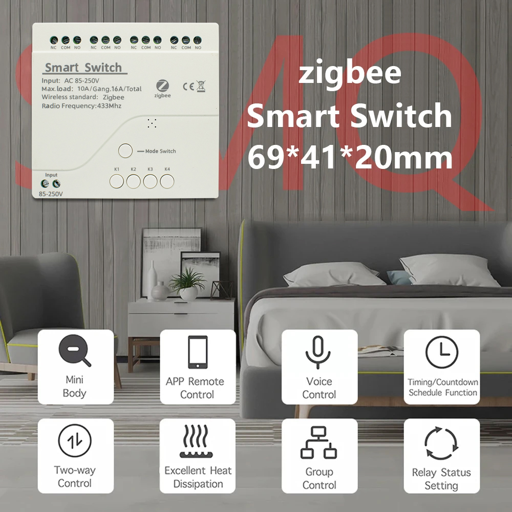 Zigbee Smart Switch Wifi Relay - Smart Home Z Wave review and price