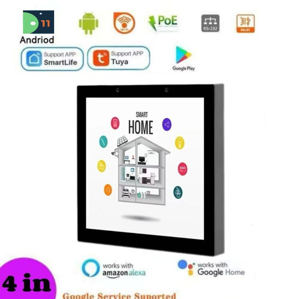 2025 New 4 Inch POE Tablet Con - Smart Home Os review and price